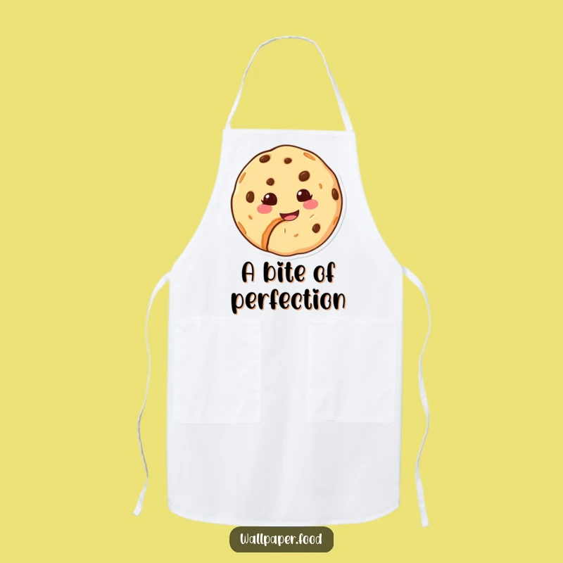 Funny Cookie Bite Apron: Bake with a Grin, Perfect Funny Gift