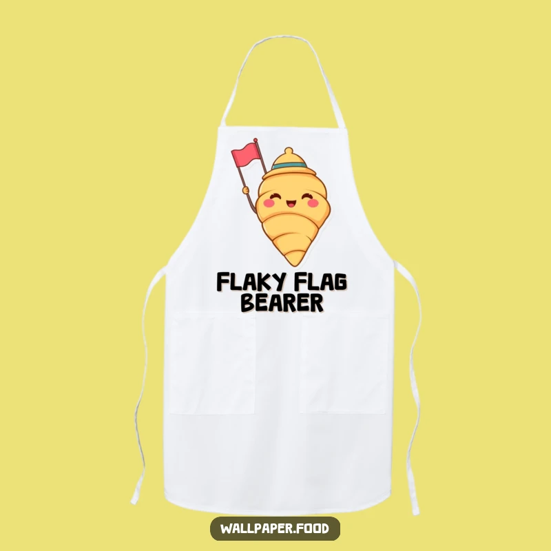Funny Croissant Hat Apron - Bake with Joy and Festive Flair!