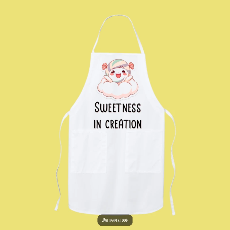 Funny Candy Cloud Apron - Bake with Sweet Dreams and Flair