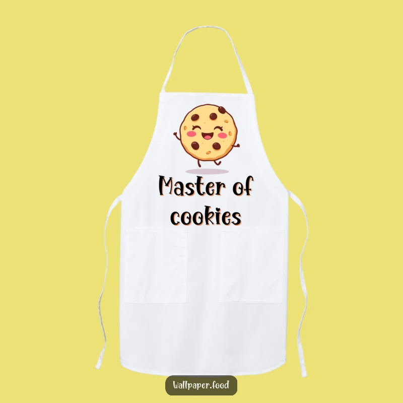 Funny Cookie Hop Apron: Bake with Joyful Flair