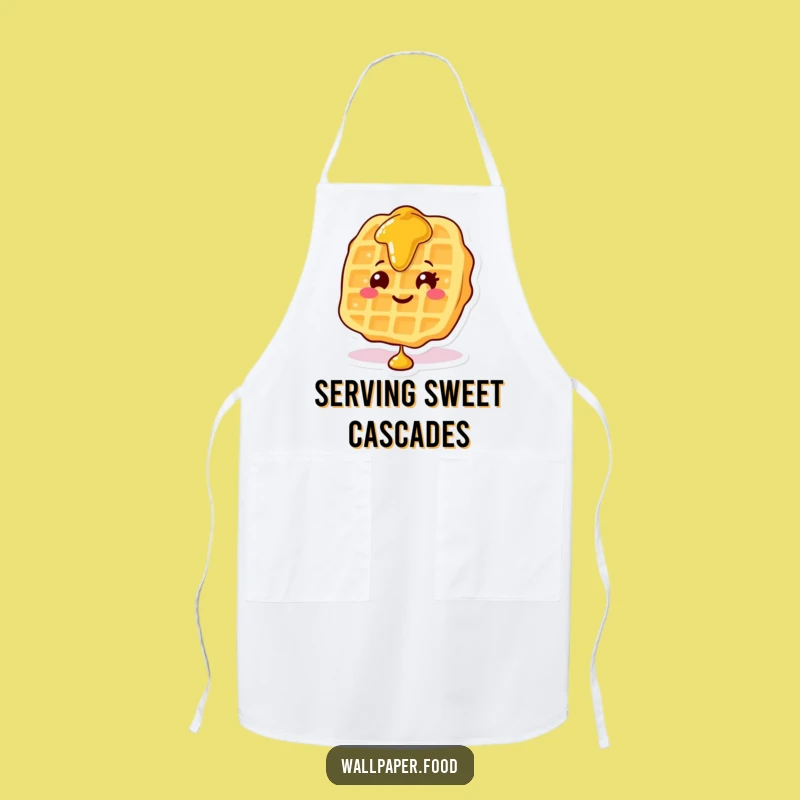 Funny Waffle Syrup Apron: Cook with Delicious Humor, Perfect Funny Gift