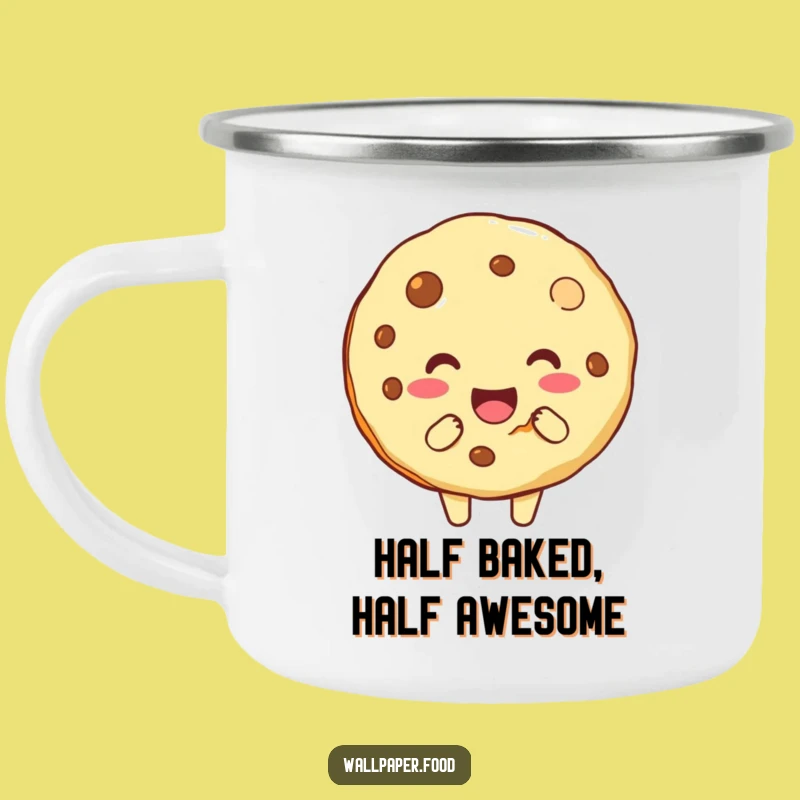 Funny Cookie Bite Camping Mug: Adventures Taste Better with This Hilarious Mug!