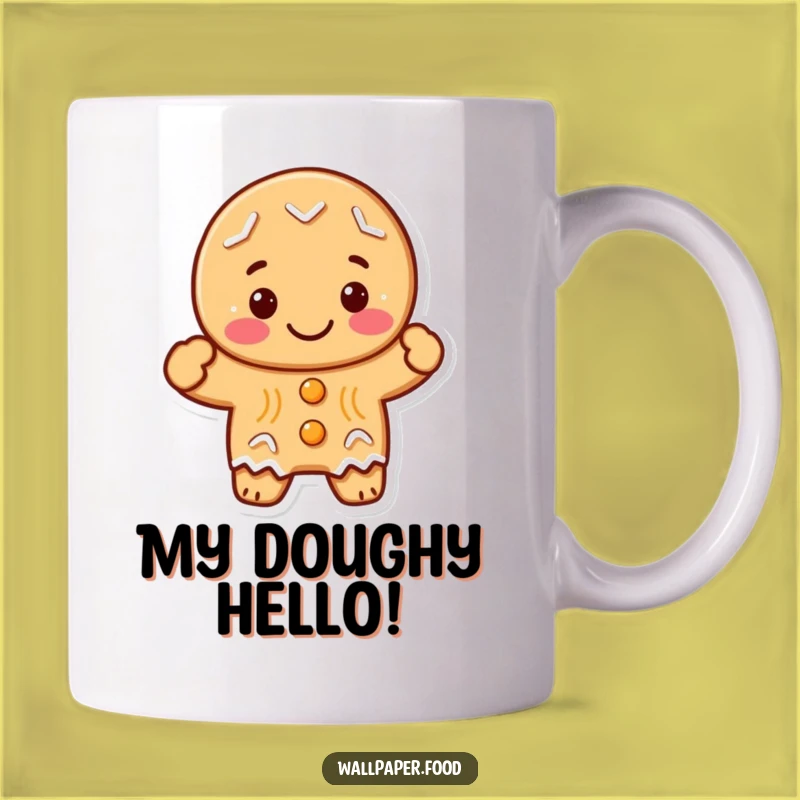 Funny Gingerbread Cookie Wave Mug: A Hilarious Holiday Treat Perfect for Gifting!