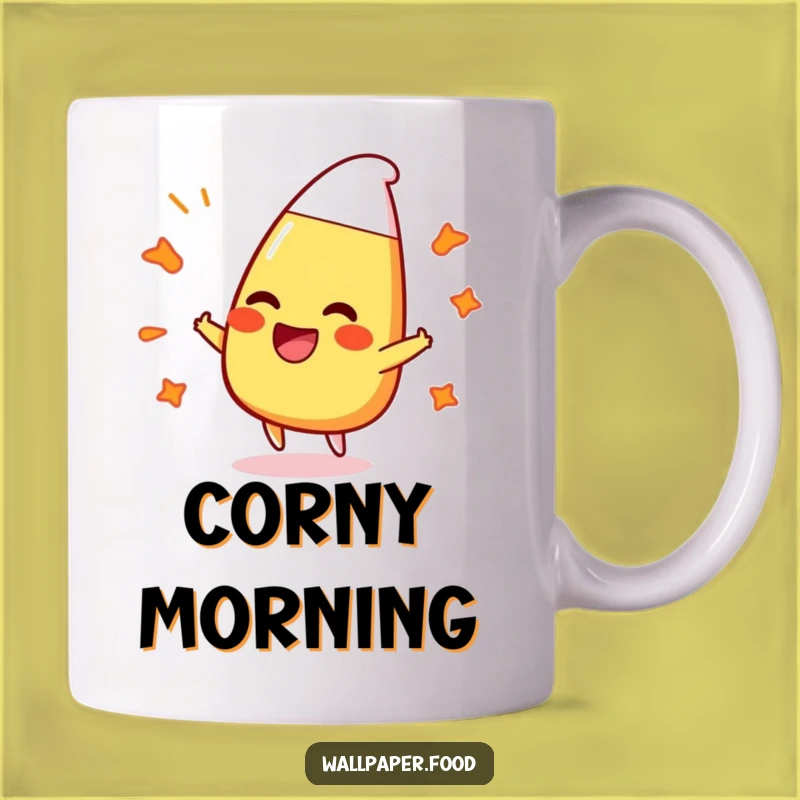 Funny Laughing Candy Corn Mug: Bouncy Fun Gift For Candy Lovers