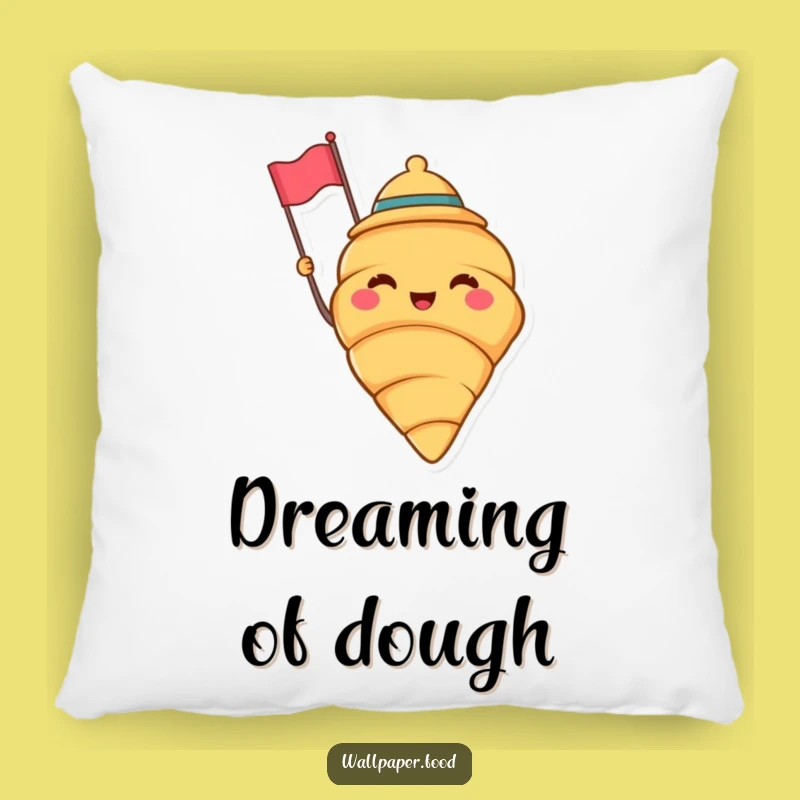 Funny Croissant Hat Pillow - Cuddle Up with Comical Pastry Comfort!