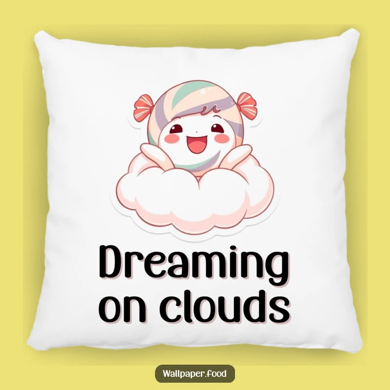 Funny Candy Cloud Pillow - Comfy Cuteness for Sweet Dreams