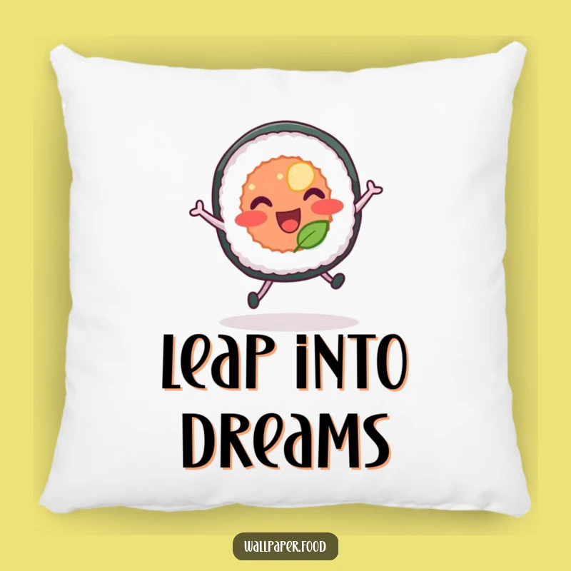 Funny Bouncing Sushi Pillow - Cozy Comfort with a Joyful Leap