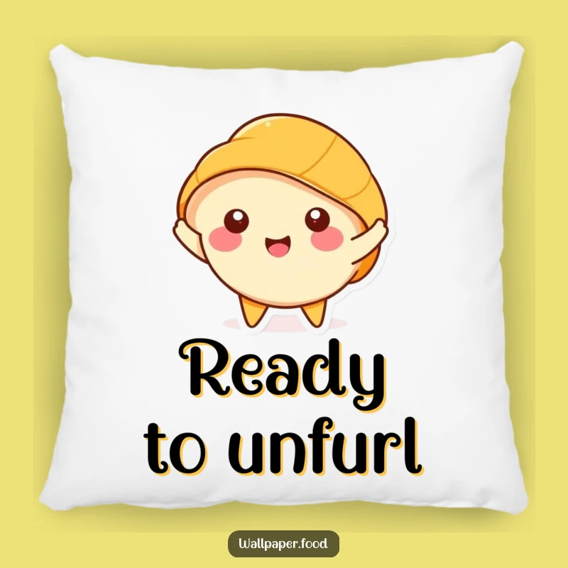 Funny Croissant Stretching Pillow - Cozy & Happy Comfort