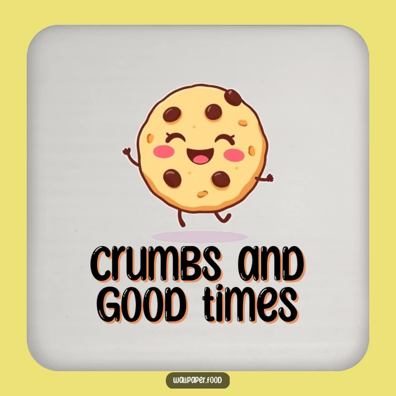 Funny Cookie Hop Coasters: Protect Surfaces with Sweet Fun