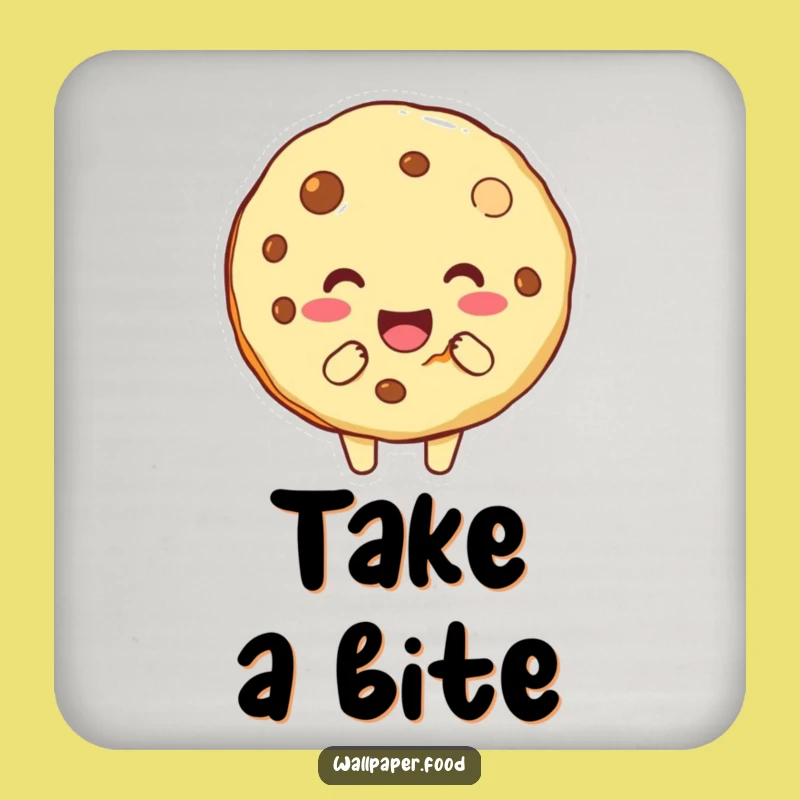 Funny Cookie Bite Coaster Set: Protect Surfaces with This Hilarious Treat!