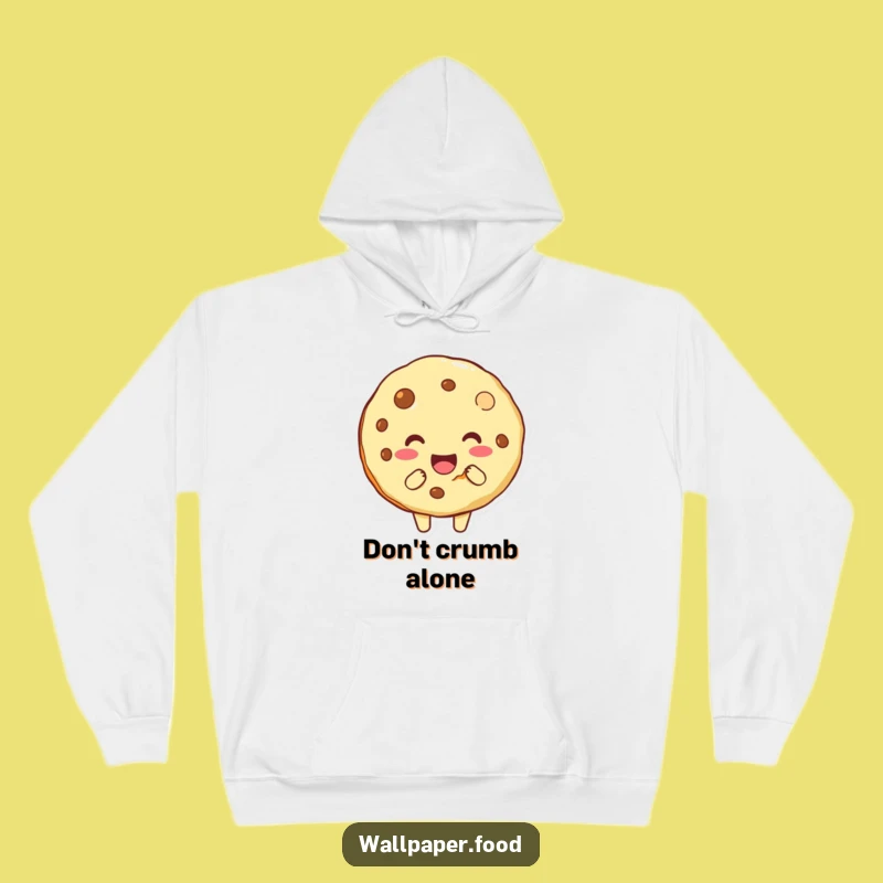 Cozy Funny Cookie Bite Hoodie: Warm Up with This Hilarious Treat!