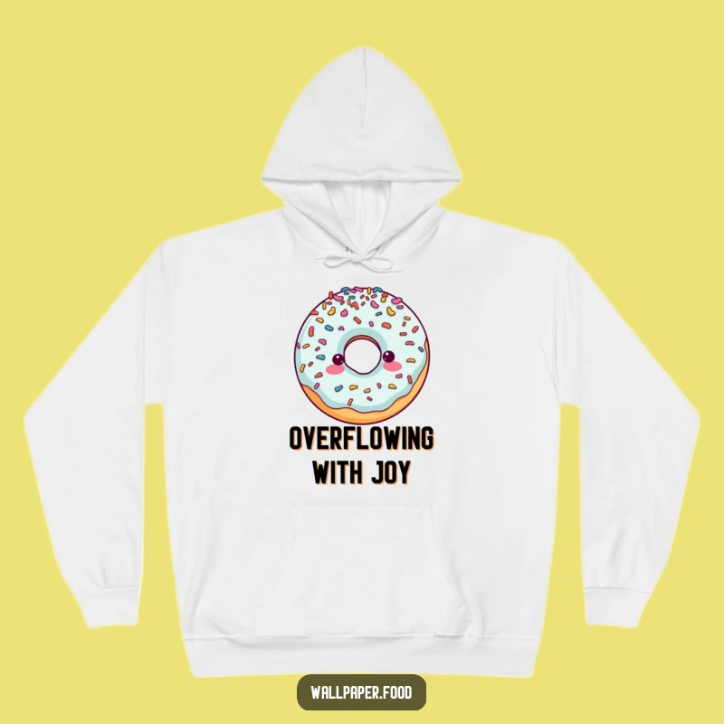 Funny Doughnut Sprinkles Hoodie: Cozy Up with Dessert Fun, Ideal Funny Gift