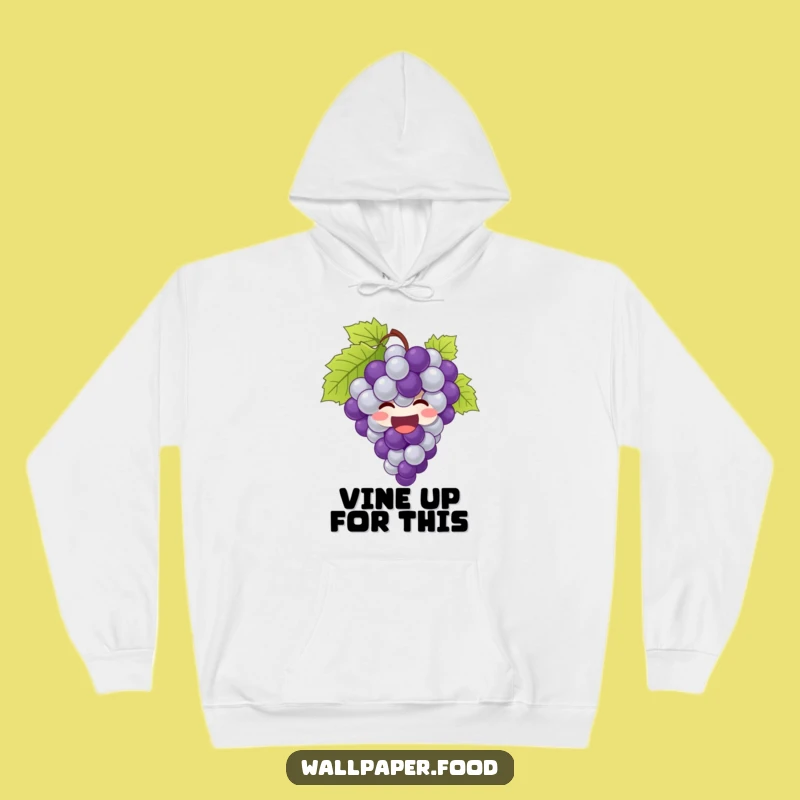 Funny Grapes Hoodie: Cozy Up With This Joyful, Giggling Bunch