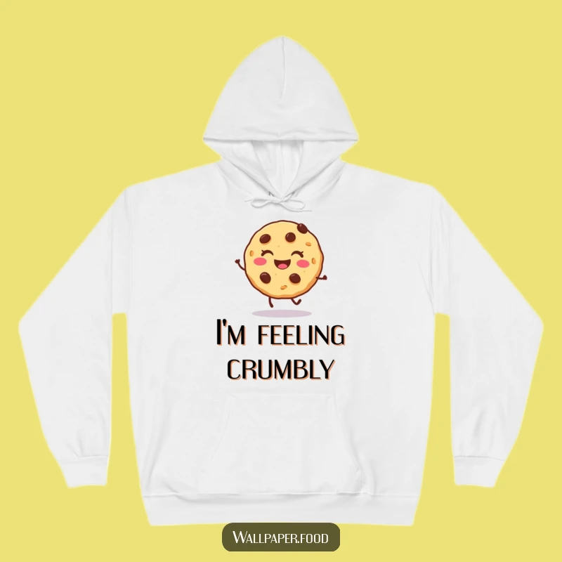 Funny Cookie Hop Hoodie: Cozy & Cheerful Dessert Apparel