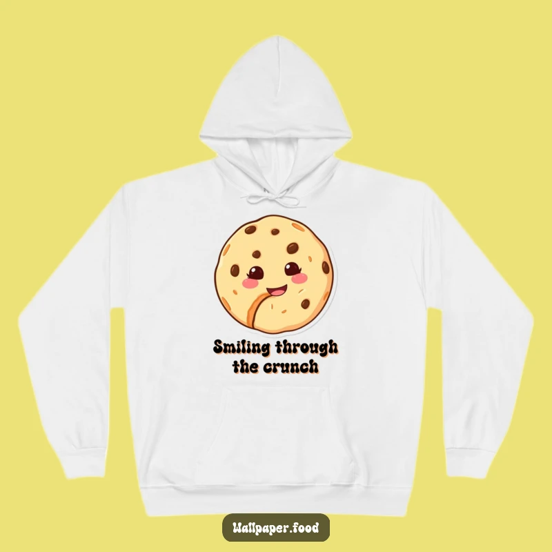 Funny Cookie Bite Hoodie: Cozy Up with Dessert Humor, Ideal Funny Gift