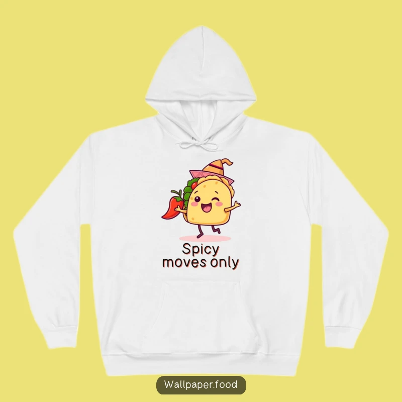 Funny Taco Dancing Hoodie - Cozy Fiesta Humor Sweatshirt Gift!