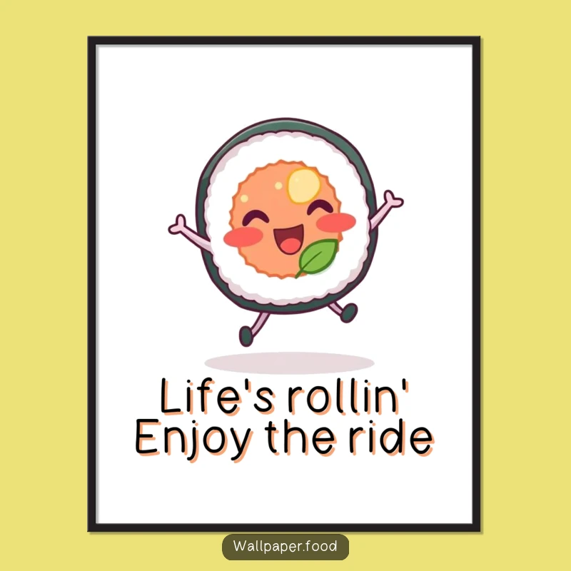 Free Printable Sushi Wall Art: Hilarious Foodie Downloadable Decor for Your Home