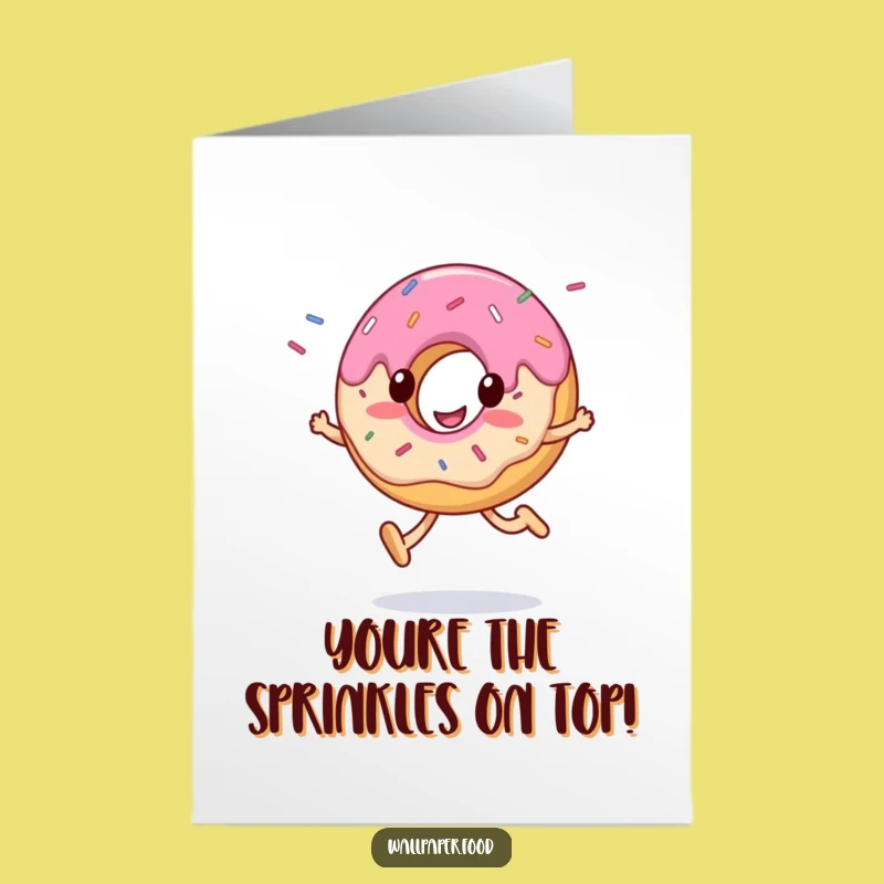 Free Printable Congrats Card: Donut Skip Funny Downloadable for Sweet Success