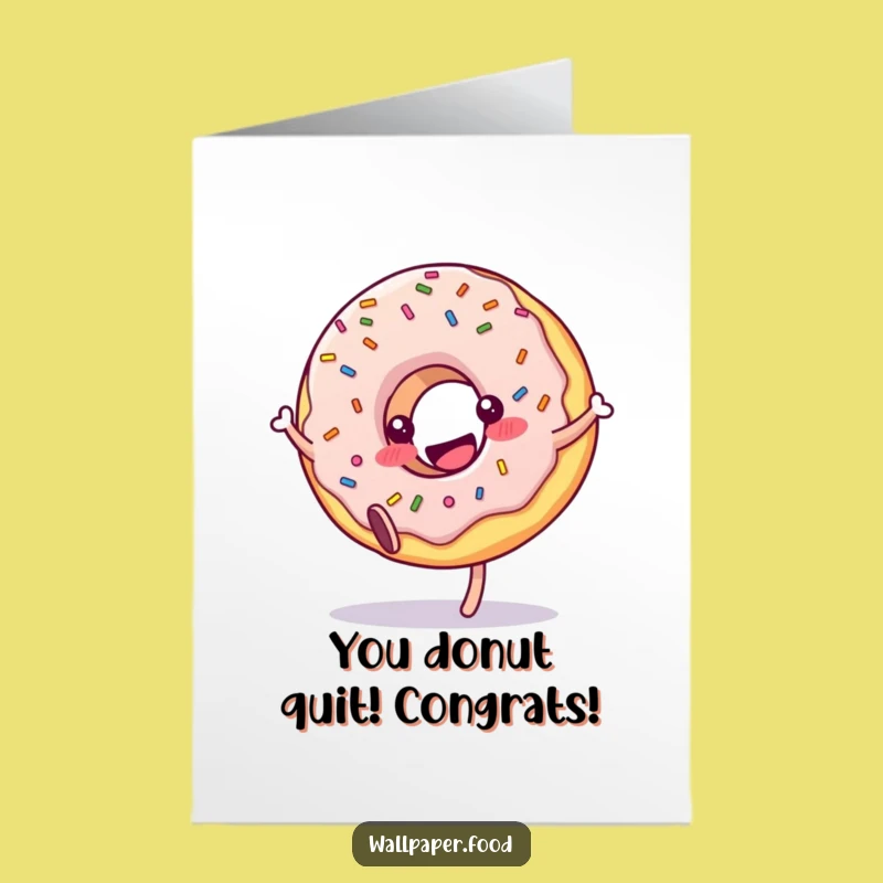 Free Printable Donut Card: Cartwheel Fun for Sweet Congratulations & Downloadable Gift