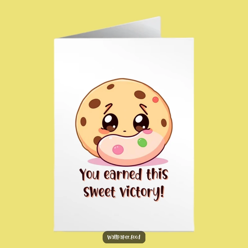Free Printable Cookie Candy Funny Congrats Card - Instant Download Gift