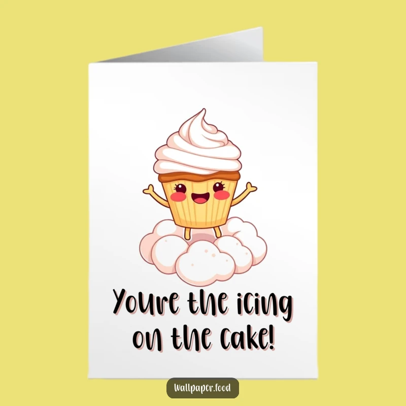 Free Printable Cupcake Congrats Card: Bouncy Downloadable Gift for Big Wins