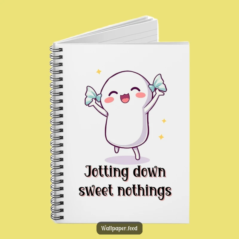 Funny Dancing Candy Notebook: Write With Excitement In This Shimmering Journal