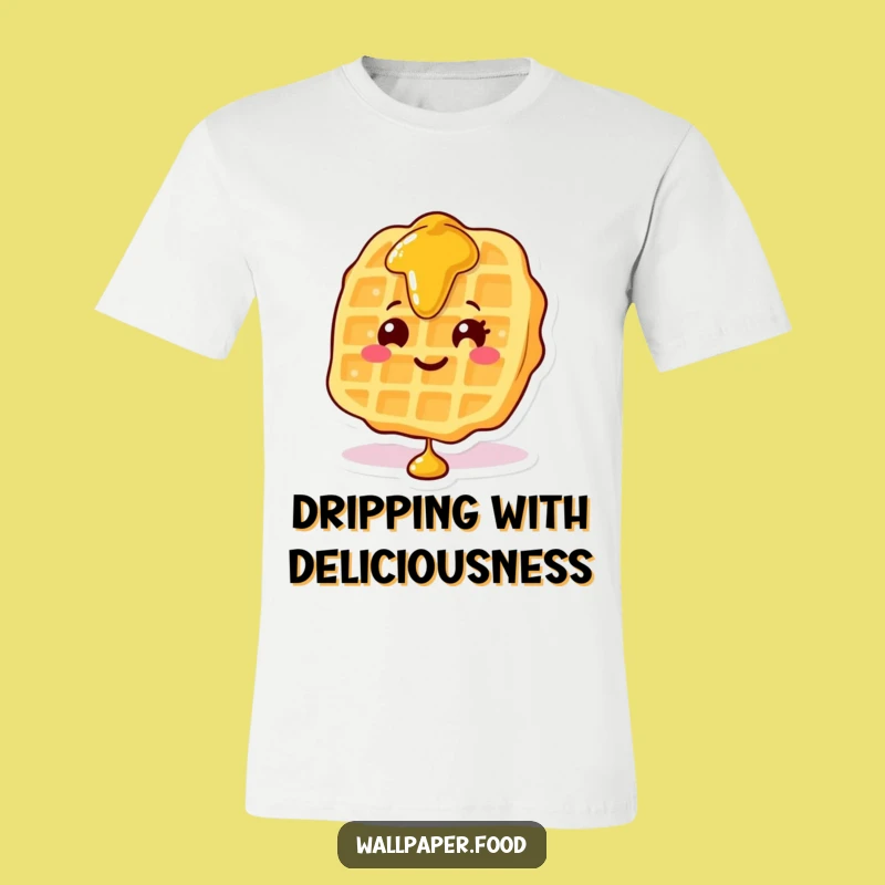 Funny Waffle Syrup T-Shirt: Wear Your Breakfast Humor, Perfect Funny Gift