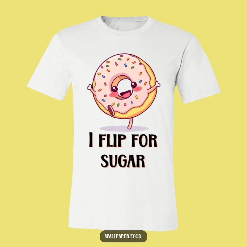 Funny Donut Sprinkle Cartwheel T-Shirt: Wearable Fun and Sweetness
