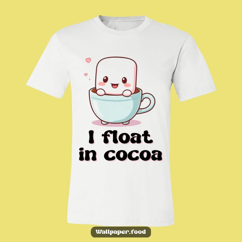 Funny Marshmallow Bounce T-Shirt: Wear Your Sweet Humor Out Loud!