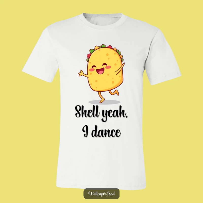 Funny Taco Jig T-Shirt - Comical Fiesta Wear for Maximum Smiles!