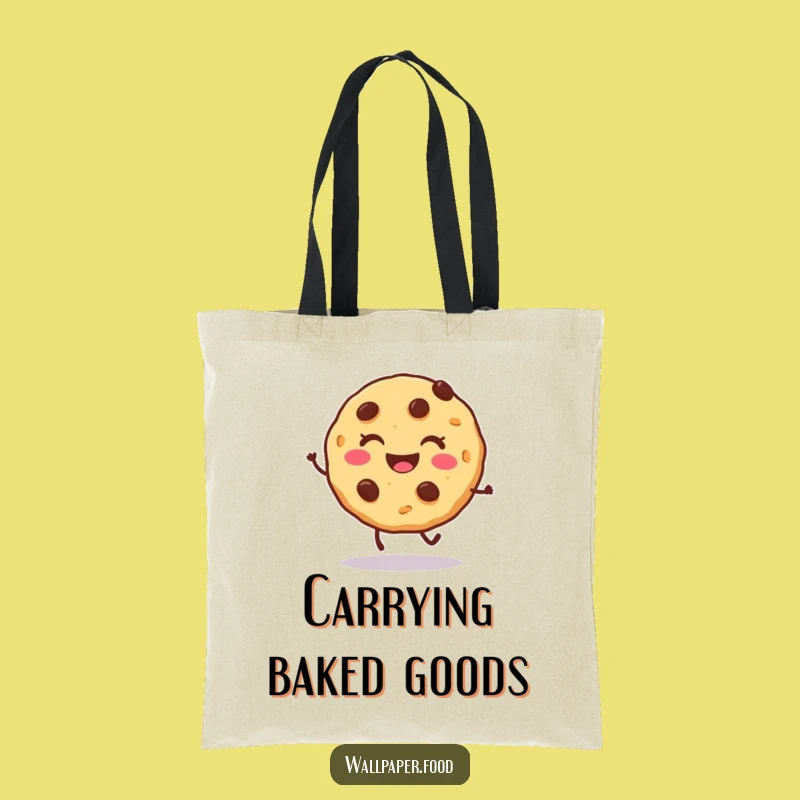 Funny Cookie Hop Tote Bag: Carry Your Goodies with Fun