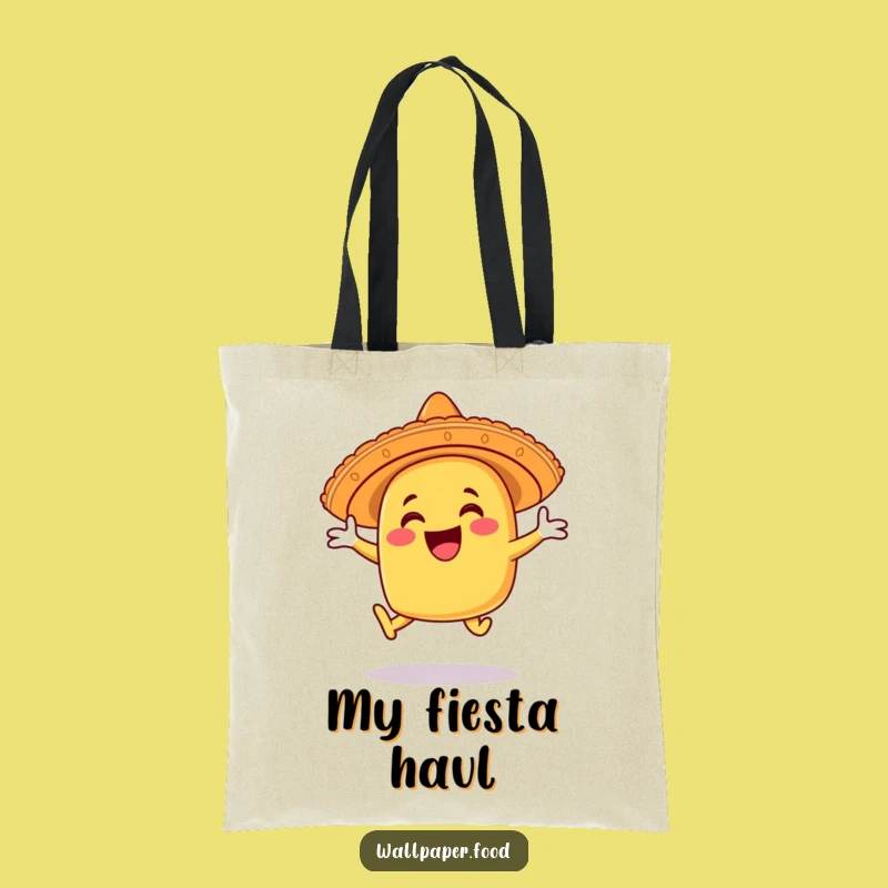 Funny Taco Sombrero Leap Tote Bag: Carry Your Fiesta Everywhere